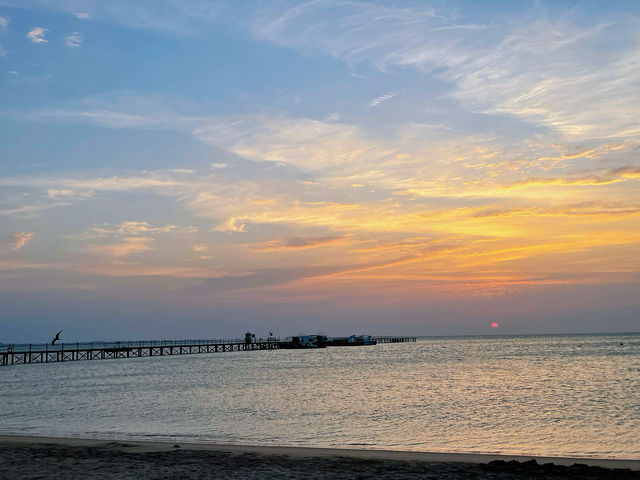 埃及紅海日出而起日落狂歡