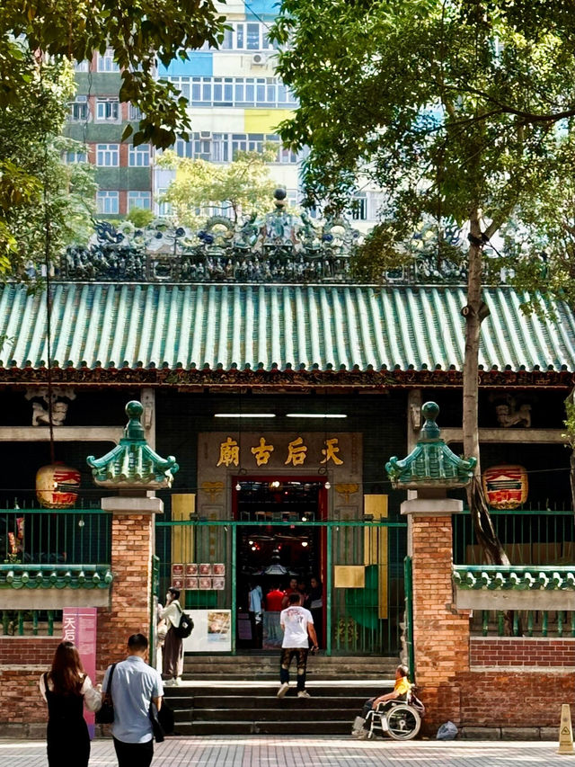 油麻地探秘：偶遇香港天后古廟