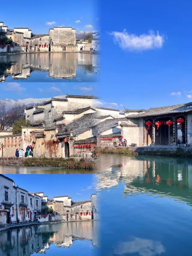 Hongcun, acclaimed by 'National Geographic' as the most beautiful ancient village in Southern Anhui, is definitely a marvelous destination!