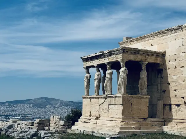 内行の目から見れば分からない｜アテネの柱の寺院