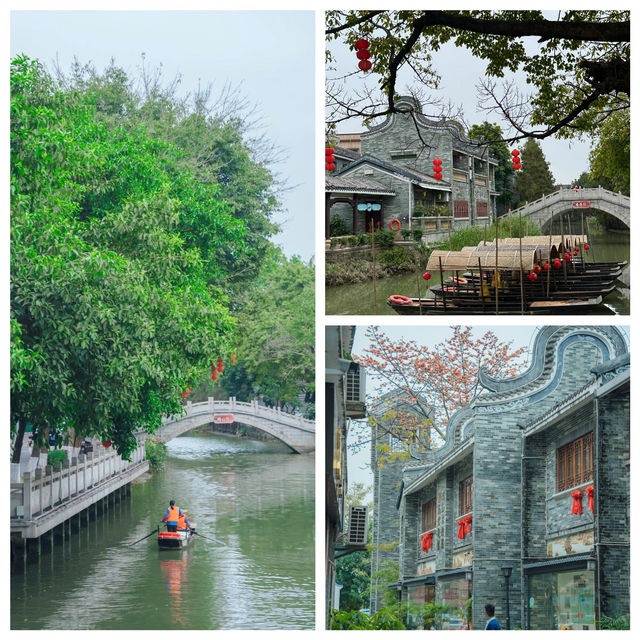 在廣州南沙，不花錢可以逛半天的江南水鄉