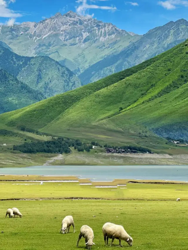 The closest little Xinjiang to Chengdu—Yele Lake