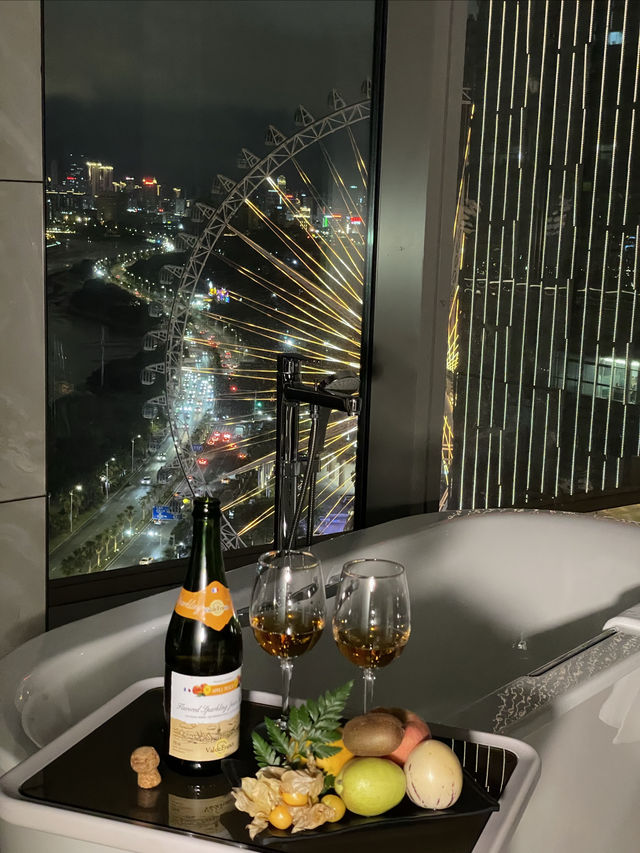 泉州旅遊｜既能欣賞江景又能打卡摩天輪的泰禾洲際酒店
