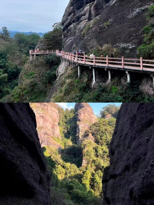 "客家第一神山"冠豸山。