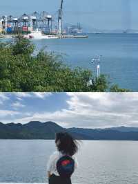 深圳海山地鐵站，見山見海。