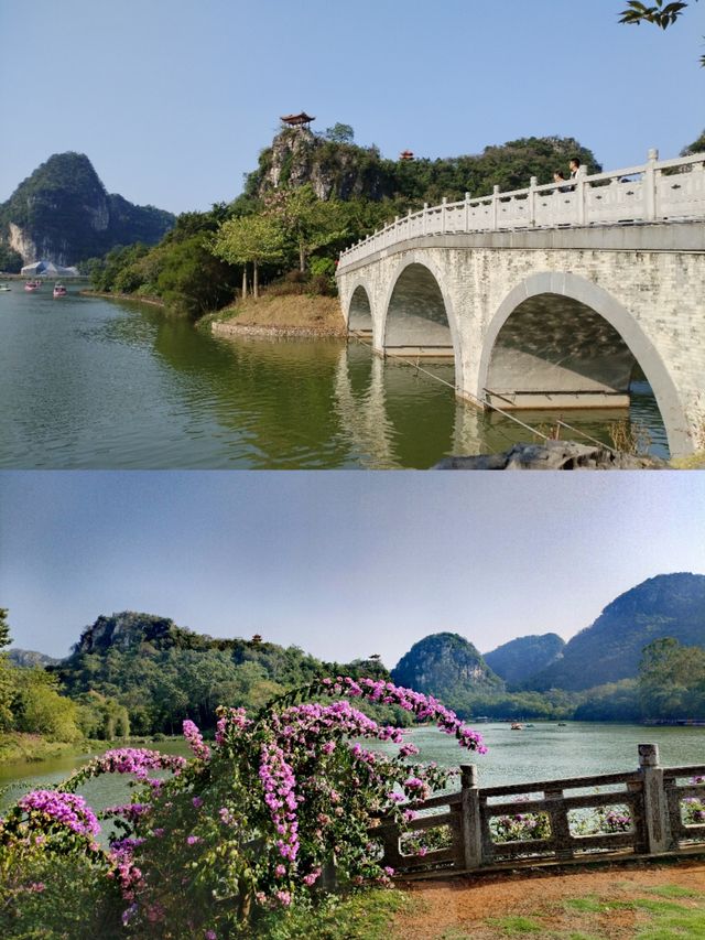 養眼養心又養人的地方——廣西柳州龍潭公園。
