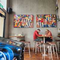 spacious cafe