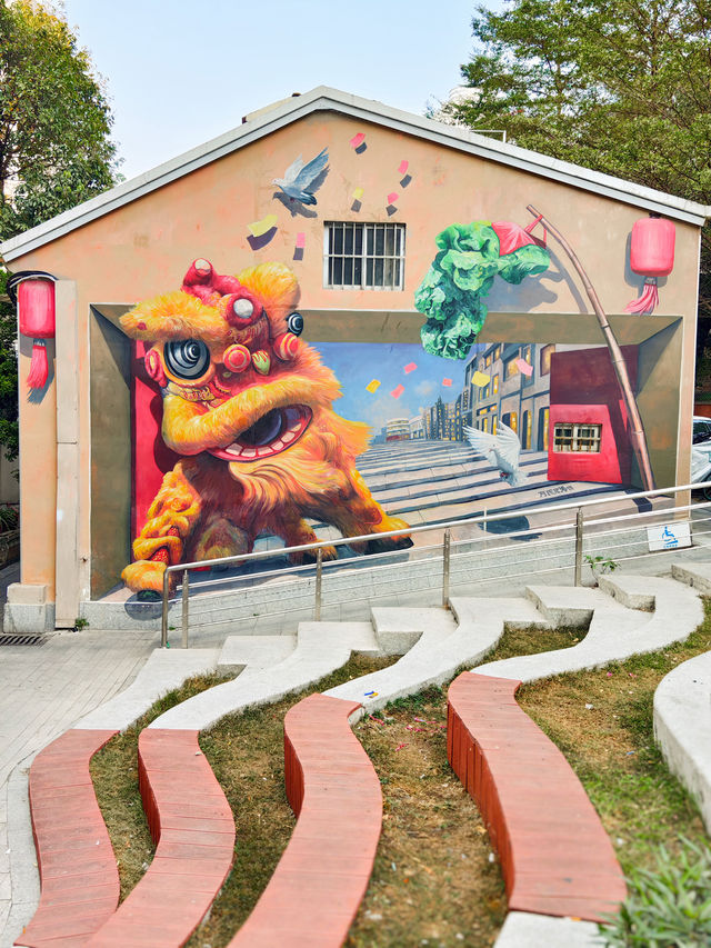 來北京路，不要錯過濃濃的廣府塗鴉一條街
