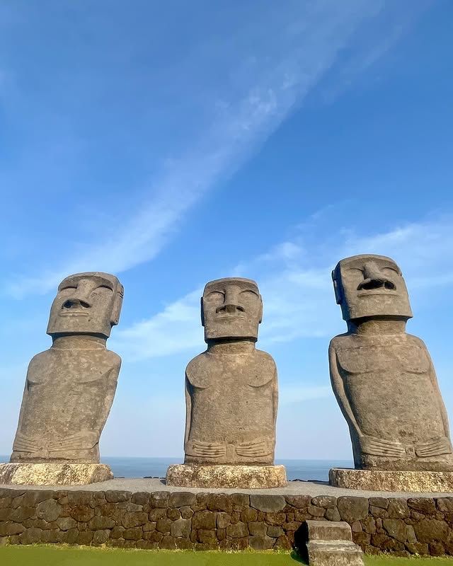日本·宮崎 | 打卡日南海岸的「摩艾石像」！
