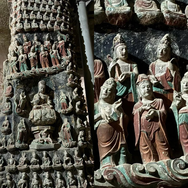 鐘山石窟，一點也不亞於中國四大石窟的美