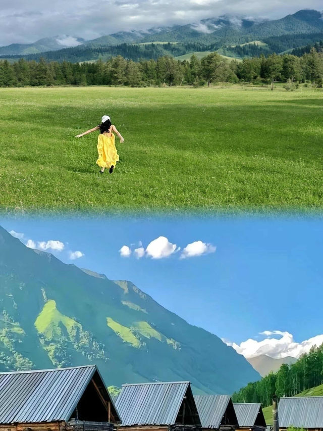 新疆！6月闖入神的自留地！靚到犯規
