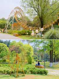 成都寶藏公園！湊仔吸氧兩不誤！