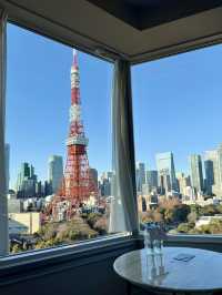 靜謐庭園中的城市流光｜東京皇家王子大飯店花園塔