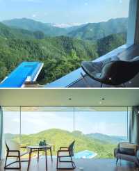 磐安·磐山雲隱打卡懸崖無邊泳池嘅山野山居