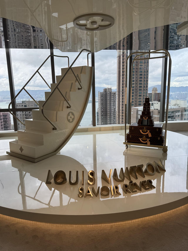 🇭🇰LV半山別墅展直擊！8層樓眼花繚亂逛到腿軟✨