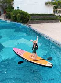 邊個會明嚟三亞玩超長泳道槳板嘅快樂