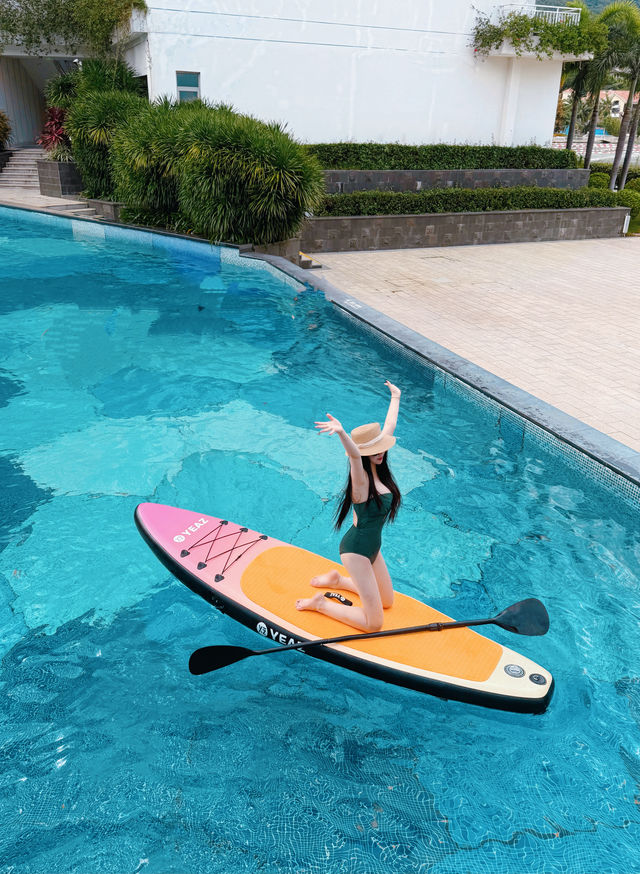 邊個會明嚟三亞玩超長泳道槳板嘅快樂