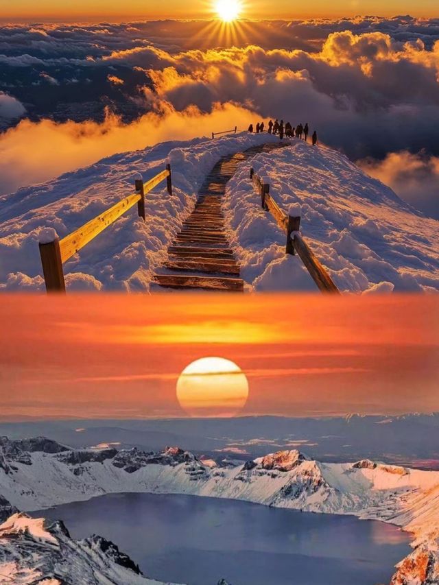 長白山，雪域聖境，四季的詩。