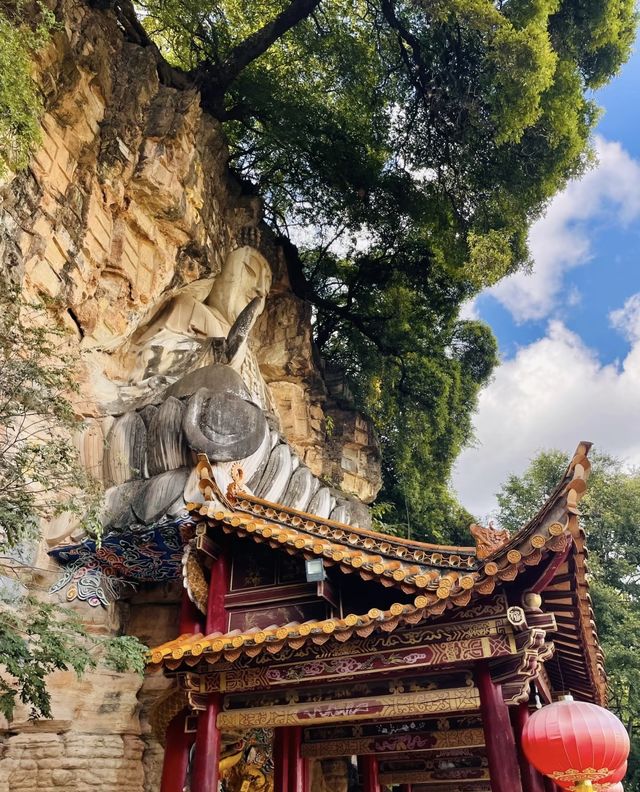 不愧係有600幾年歷史嘅昆明古寺，真係不枉此行
