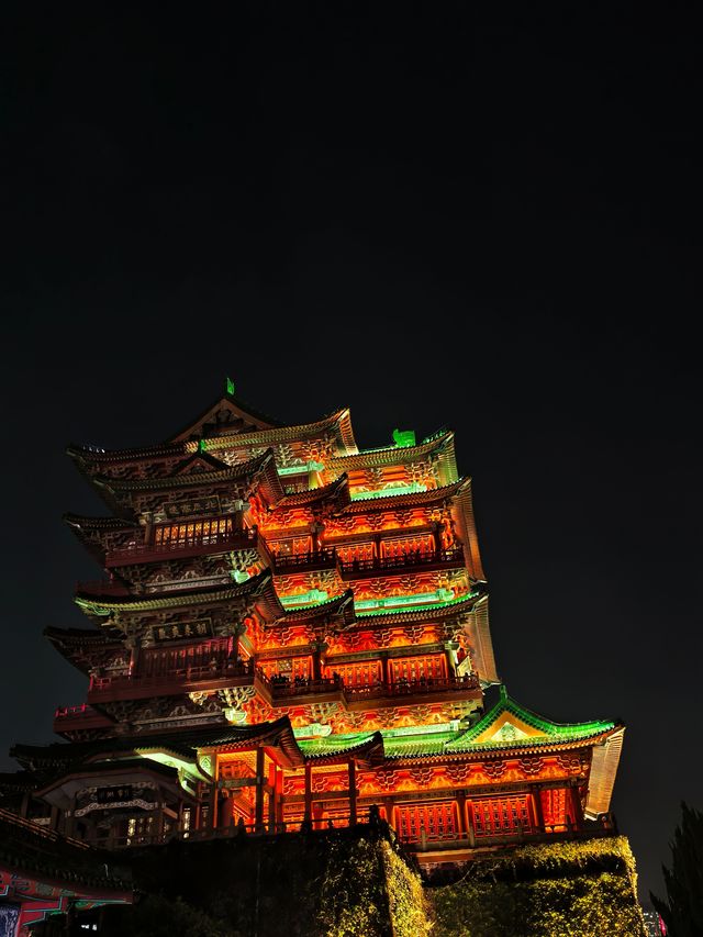 南昌滕王閣夜遊攻略落霞與孤鶩齊飛的絕美夜景