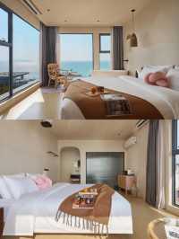廈門野見海Ibiza民宿｜絕美海景房躺著看日出日落