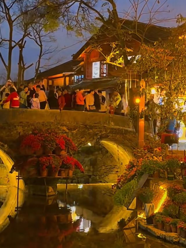 麗江古城的夜晚真美 麗江古城的夜晚真美