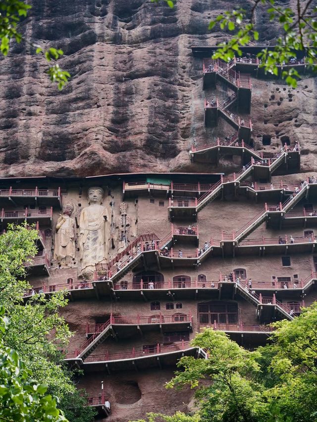 廣州自駕甘肅麥積山