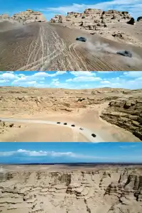 可愛的新疆大漠大海道衝啊