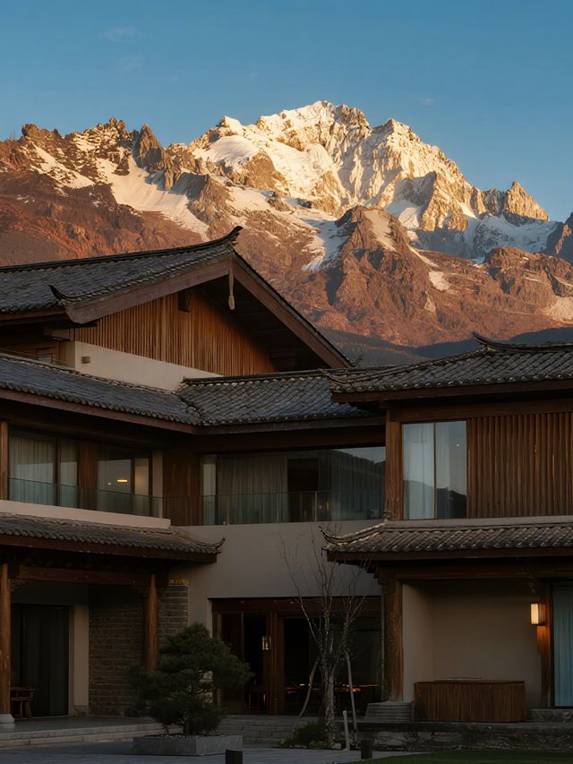 麗江雪山親子頂流 金茂璞修帶娃住超讚! 麗江雪山親子頂流 金茂璞修帶娃住超讚!