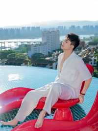 版納絕美懸崖酒店!我睡在雲端看湄公河夕陽