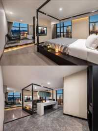 重慶賽亞江景!解放碑住這,洪崖洞夜景躺看