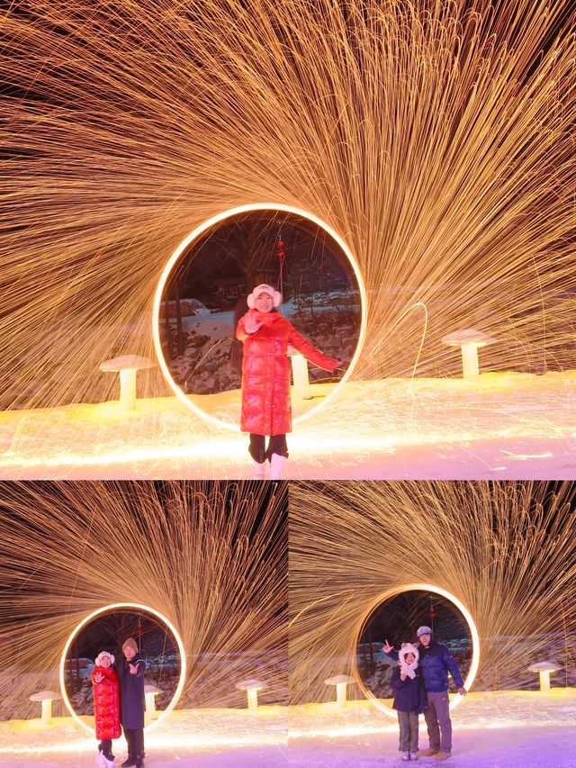 打卡雪謠居客棧拍最美煙花照片 打卡雪謠居客棧拍最美煙花照片