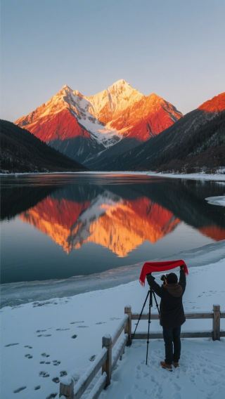 Snow Falling on Daocheng: A New Year Hidden in the Folds of the Sacred Mountains