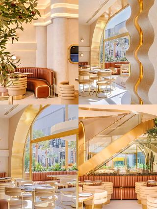 Italian restaurant in the Riyadh desert