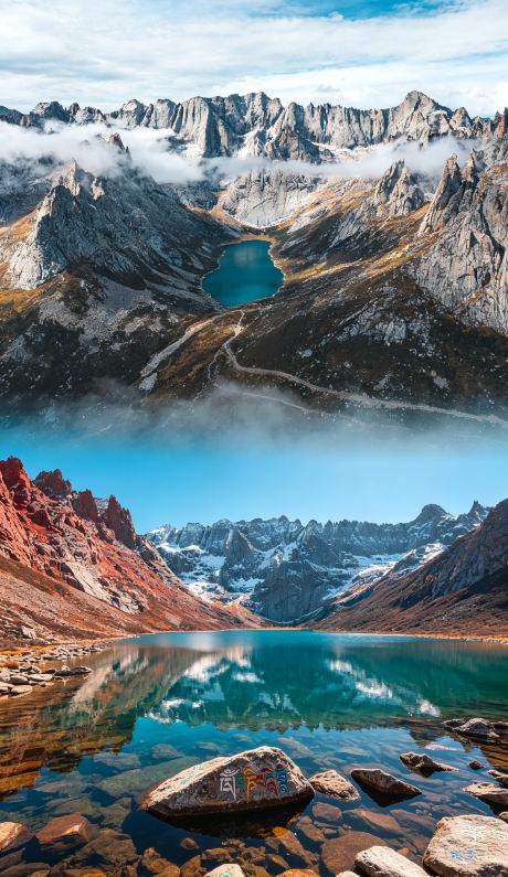 Lianbaoyeze Stone Mountain, the most hardcore plateau secret in Western Sichuan