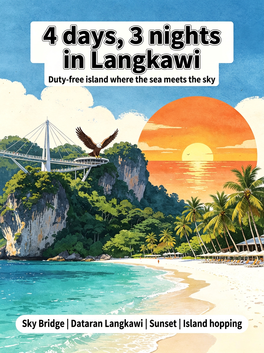 ＊Langkawiページ＊ 4 days 3 nights ultimate guide to Langkawi, Malaysia | A scenic