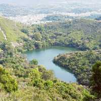 麒麟山,古洞水塘(心形水塘)
