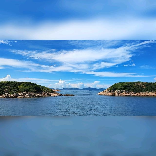 一望無際湛藍海景：香港南極 - 蒲台島