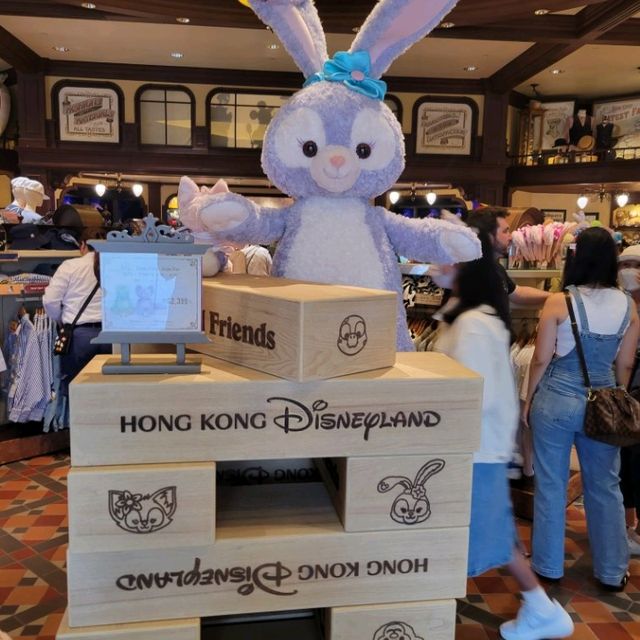 換上Duffy的香港迪士尼樂