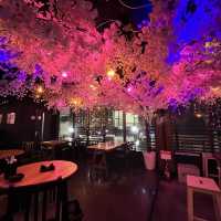 【大阪・難波】桜満開の店内でサクサク韓国チキンを味わう「ムニポチャ難波店」