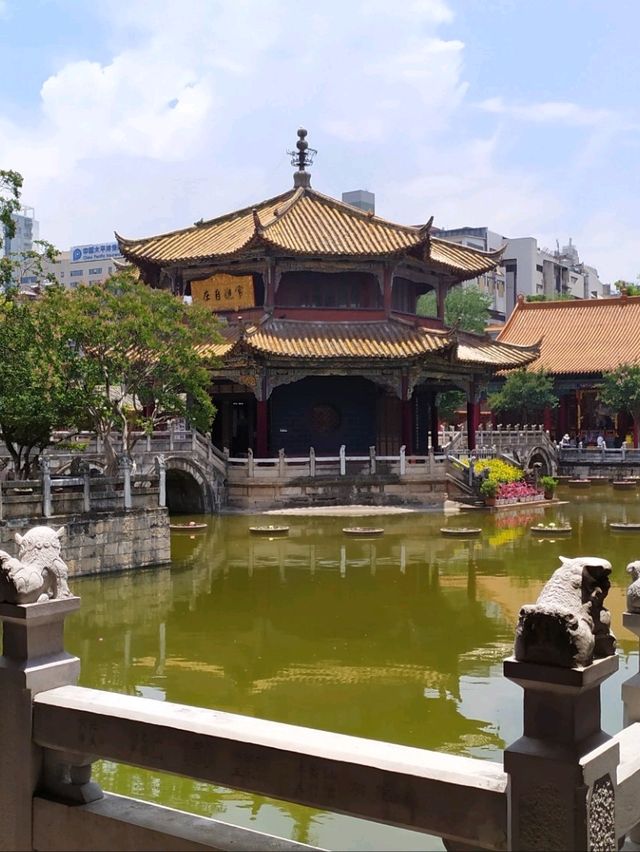 昆明8景之一［圓通襌寺］唐朝1200年千年古剎-6蚊入場費