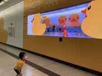 《🐤期間限定黃鴨主題車站🚇》