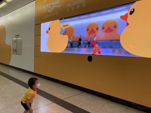 《🐤期間限定黃鴨主題車站🚇》