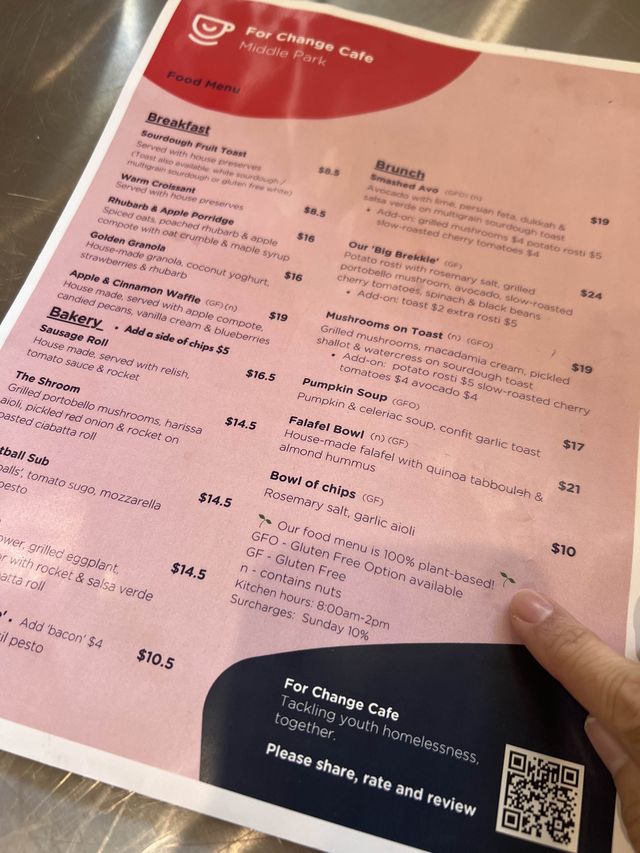 Supporting a Cause with “For Change” Cafe!