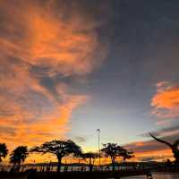 Amazing Sunset at Eagle Square 