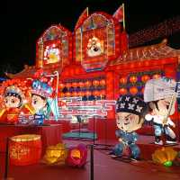 中秋打卡的維園 滿滿燈飾氣氛