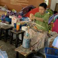 Visit the beautiful Umbrella Making Center - Chiang Mai