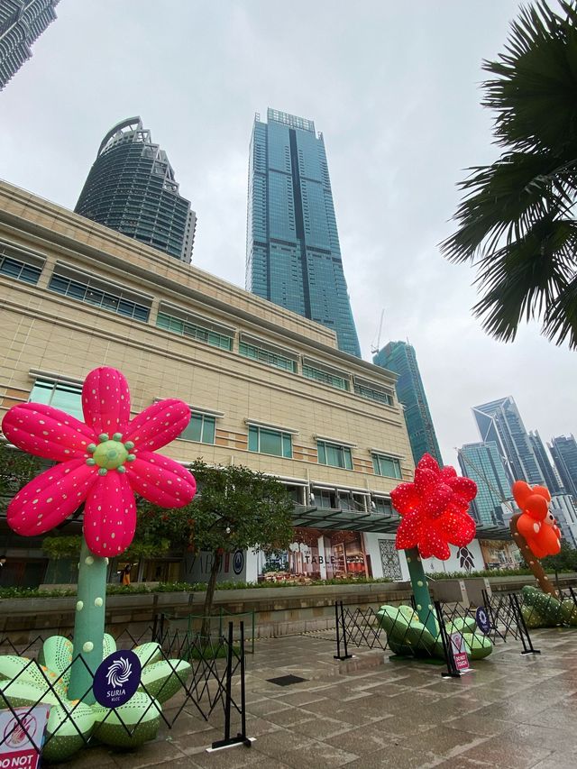 Floral time in Suria KLCC 🌸🌼🌺