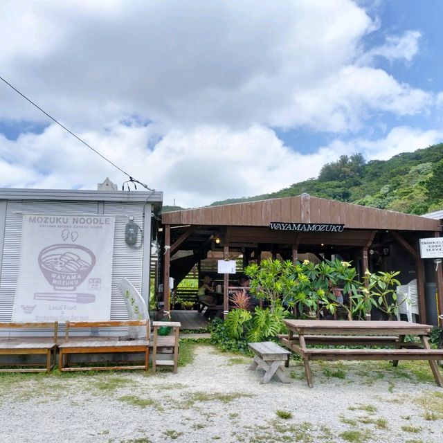 【沖縄】座間味島グルメ✨和山海雲ワヤマモズク