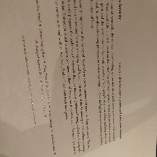 唔使離開酒店都可以嘆到傳統Bali SPA